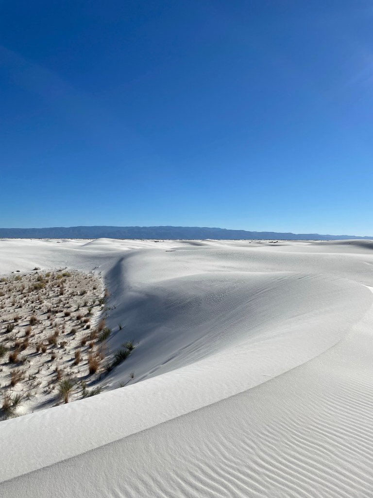 White Sands National Park in October 2021